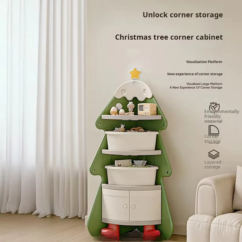 Multi-Layer Storage Boxes Children's Corner Bookcase Christmas Tree Shelf for Kids' Room Organization Quality Cabinet Christmas
Multi-Layer Storage Boxes Children's Corner Bookcase Christmas Tree Shelf for Kids' Room Organization Quality Cabinet Christmas