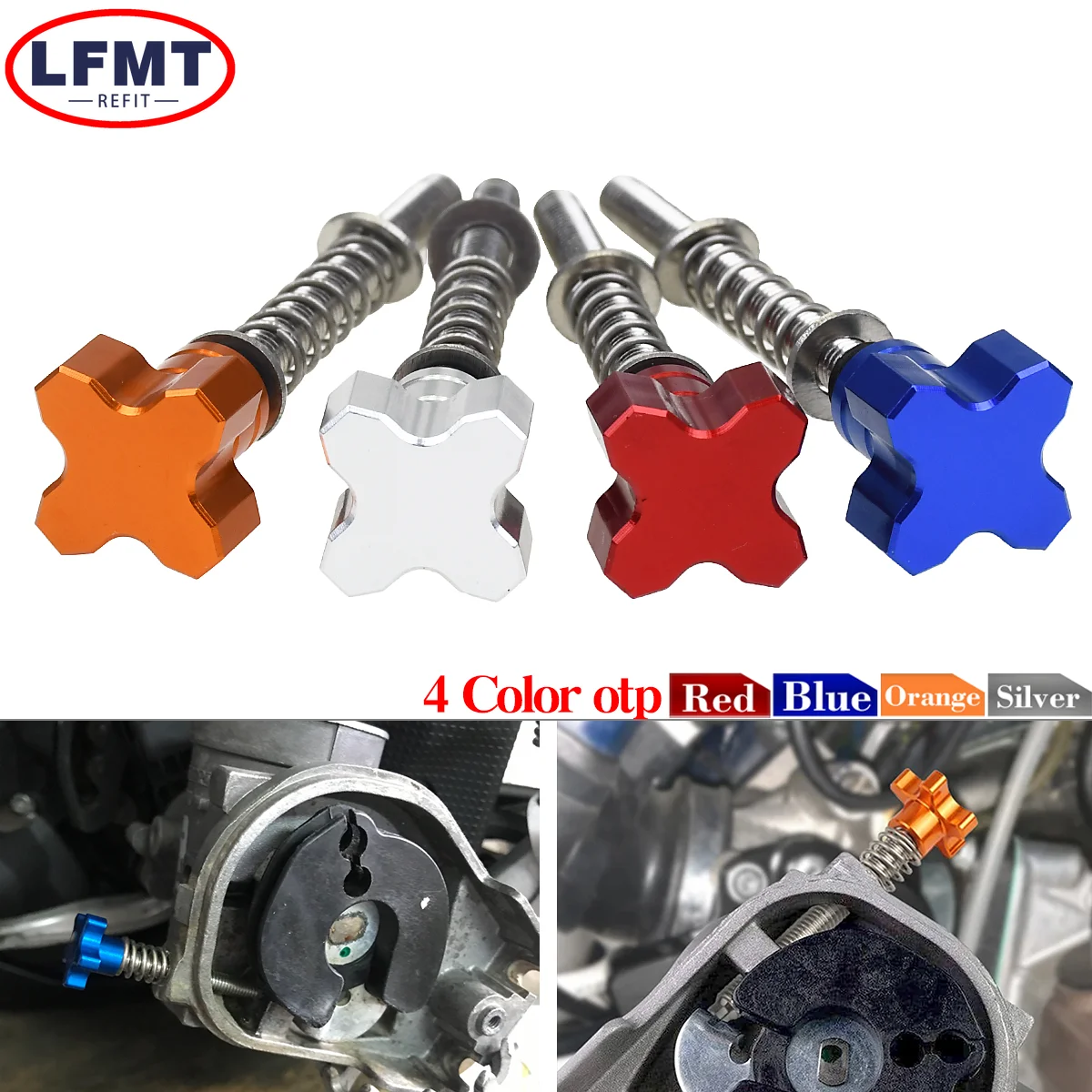 Motocross Throttle Air Speed Idle Screw Bolt Adjuster For XCW EXC 150 250 300 TPI Six Days For Husqvarna TE250i 300i 2018-2022
Motocross Throttle Air Speed Idle Screw Bolt Adjuster For XCW EXC 150 250 300 TPI Six Days For Husqvarna TE250i 300i 2018-2022