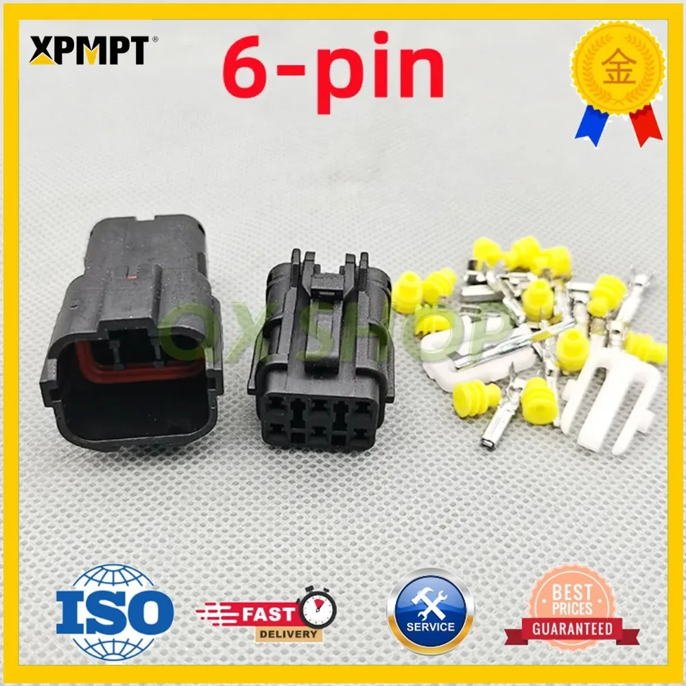 6-pin plug connector, For throttle motor plugs of Sany, Lovol, XCMG, and Liugong excavators. Car tail light plug DJ7061Y-2-11/21
6-pin plug connector, For throttle motor plugs of Sany, Lovol, XCMG, and Liugong excavators. Car tail light plug DJ7061Y-2-11/21
