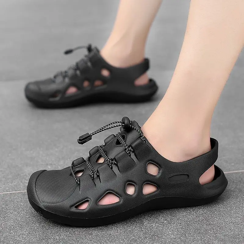New Arrival 2025 Styles Soft Closed Toe Hole Shoes for Men Outdoor Beach Wholesale High Quality Expensives Eva 39 Man Sandals
New Arrival 2025 Styles Soft Closed Toe Hole Shoes for Men Outdoor Beach Wholesale High Quality Expensives Eva 39 Man Sandals