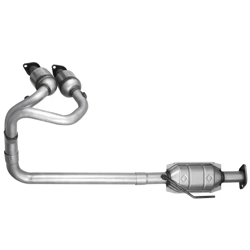 Catalytic Converter, 2 Pack, Compatible with 2004-2006 Jeep Wrangler 4.0L L6, Front, Rear, Replacement OE 645174, Stainless Steel Material High Flow Converter, for Exhaust Gas Purification
Catalytic Converter, 2 Pack, Compatible with 2004-2006 Jeep Wrangler 4.0L L6, Front, Rear, Replacement OE 645174, Stainless Steel Material High Flow Converter, for Exhaust Gas Purification