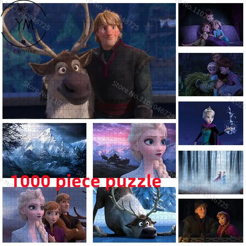 1000 Pieces HD Printing Paper Puzzle Frozen Disney Brand Creative Cartoon Puzzle Toys Kids Adult Collection Hobby Birthday Gifts
1000 Pieces HD Printing Paper Puzzle Frozen Disney Brand Creative Cartoon Puzzle Toys Kids Adult Collection Hobby Birthday Gifts