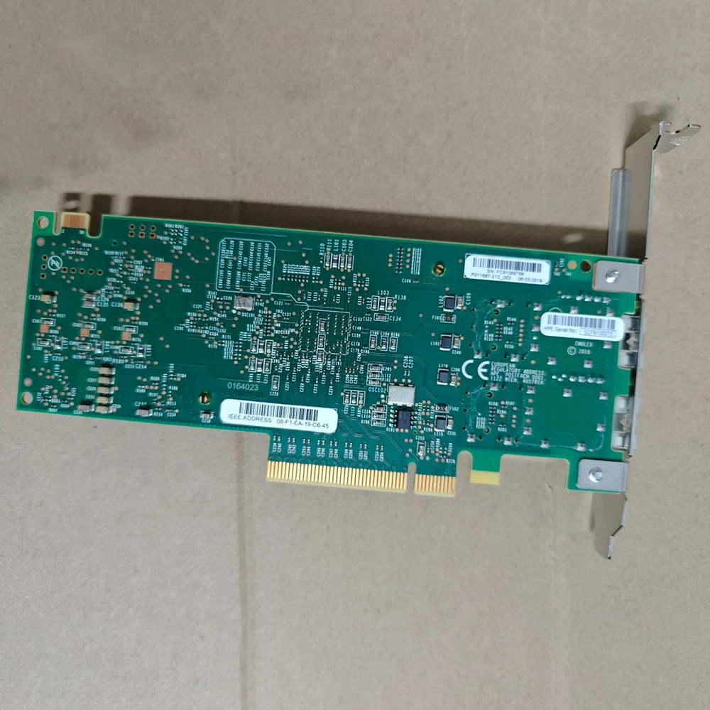 Карта HBA FC с двумя портами и стабильной производительностью SN1200E Q0L14A 16Gb 870002-001 LPE31002
Карта HBA FC с двумя портами и стабильной производительностью SN1200E Q0L14A 16Gb 870002-001 LPE31002