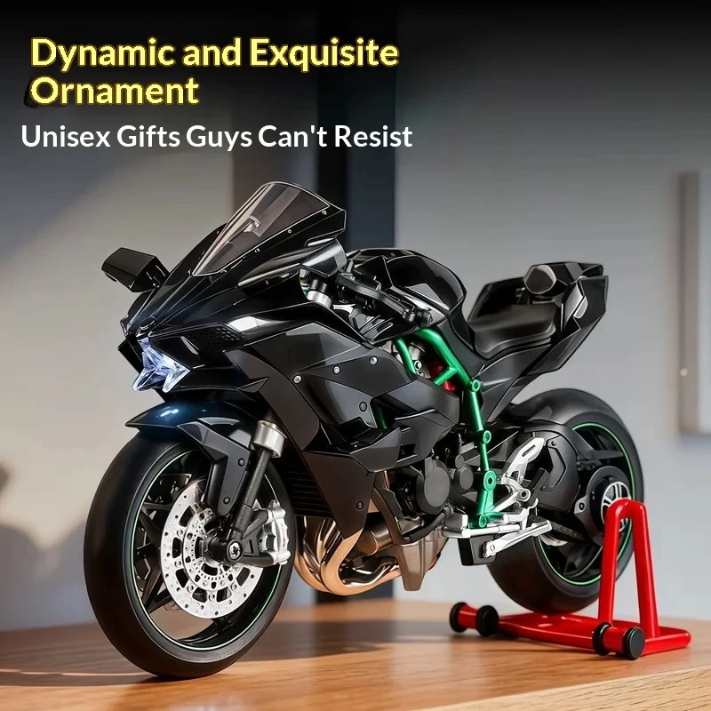 H2R 1 9 Scale Dynamic Spray Alloy Motorcycle Model Simulated Sport Bike Ignition Home Decor For Adult Collection
H2R 1 9 Scale Dynamic Spray Alloy Motorcycle Model Simulated Sport Bike Ignition Home Decor For Adult Collection