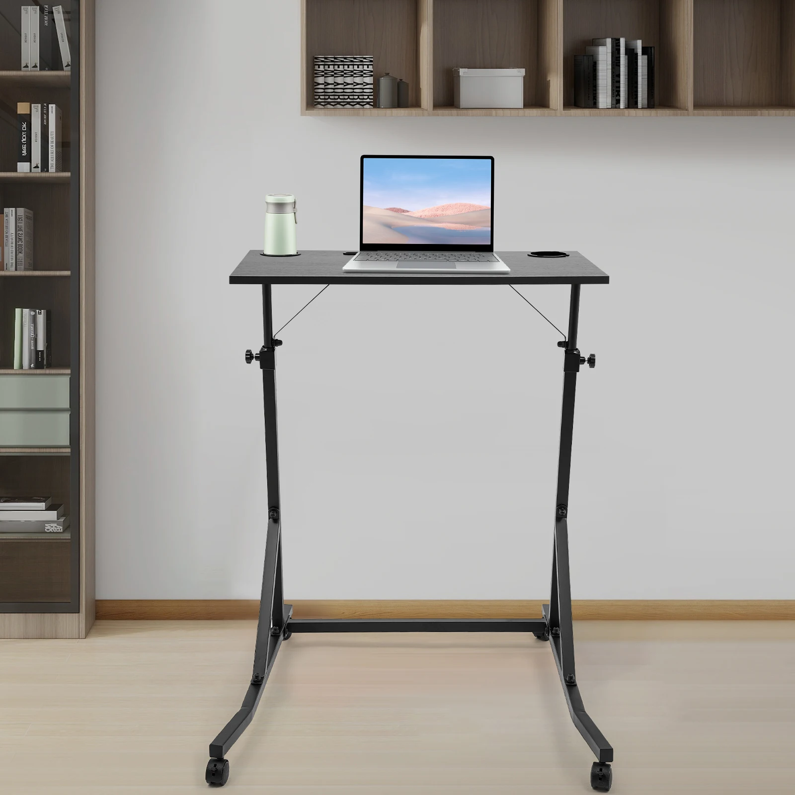 Adjustable Bike Trainer Fitness Desk, Standing Desk for Indoor Cycling and Bike Trainer, Cycling Trainer Desk,Black,Modern
Adjustable Bike Trainer Fitness Desk, Standing Desk for Indoor Cycling and Bike Trainer, Cycling Trainer Desk,Black,Modern