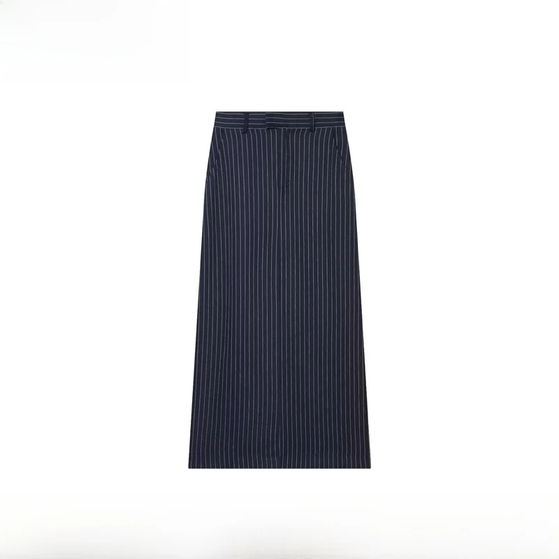 Spring Summer New High Waist Slim Fit Striped Split Straight Tube Skirt Fashionable Women's Skirt Polyester Fabric
Spring Summer New High Waist Slim Fit Striped Split Straight Tube Skirt Fashionable Women's Skirt Polyester Fabric