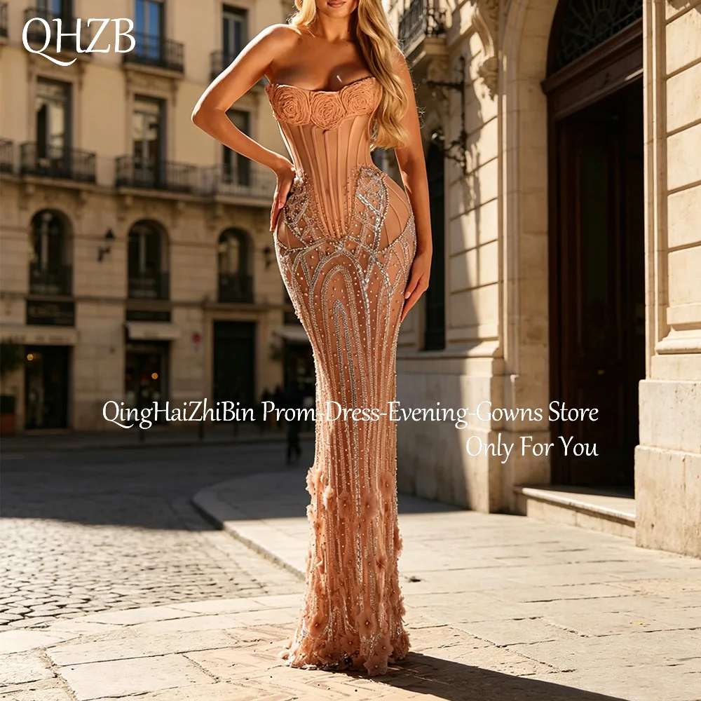 Customize Luxury Beads Long Evening Dresses for Special Occasions Elegant Floor-Length Mermaid Women Gala Prom Party Dress 2026
Customize Luxury Beads Long Evening Dresses for Special Occasions Elegant Floor-Length Mermaid Women Gala Prom Party Dress 2026
