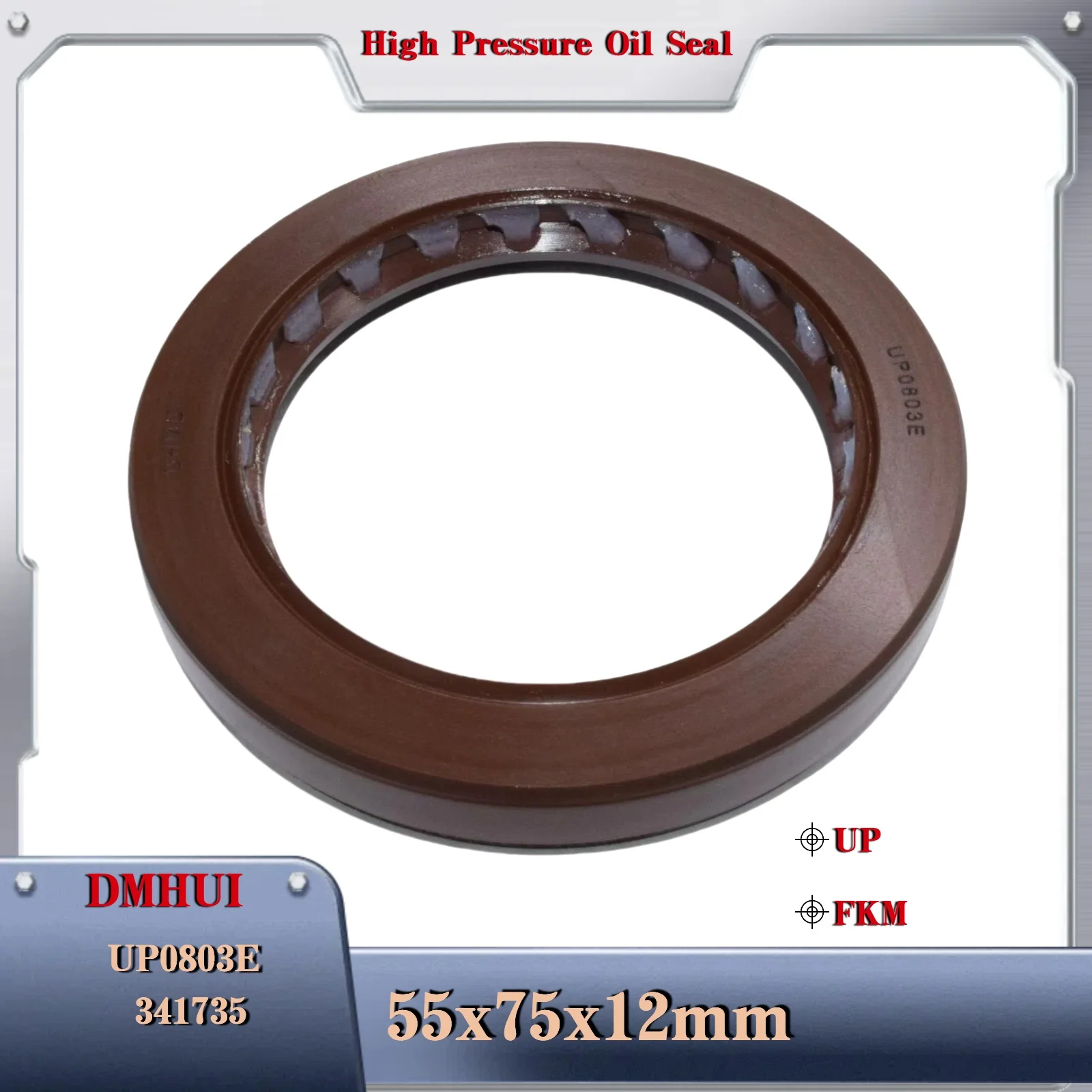 55x75x12/UP 0803E For Danfoss 341735 Hydraulic Pump Motor Rotary Shaft Oil Seal Tractor Oil Seal 55×75×12
55x75x12/UP 0803E For Danfoss 341735 Hydraulic Pump Motor Rotary Shaft Oil Seal Tractor Oil Seal 55×75×12