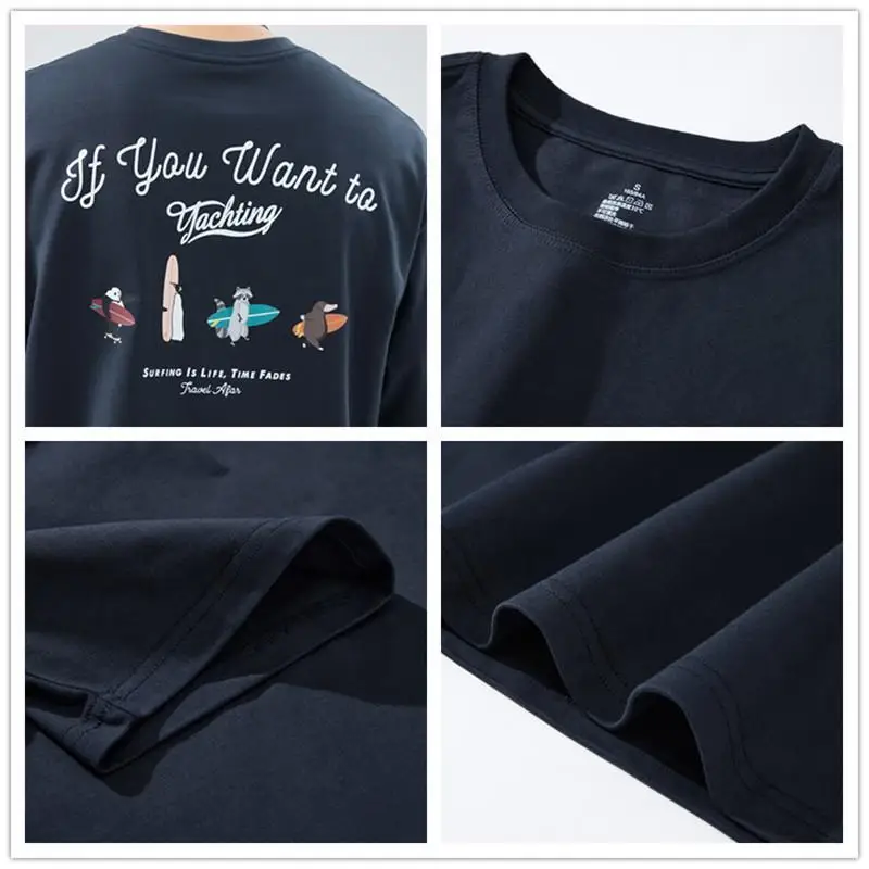 Лето ket Tirts 2024, мужские американские под айрсами, хлопок, креативный забавный принт, ор Све, дышащие, приятные для кожи
Лето ket Tirts 2024, мужские американские под айрсами, хлопок, креативный забавный принт, ор Све, дышащие, приятные для кожи