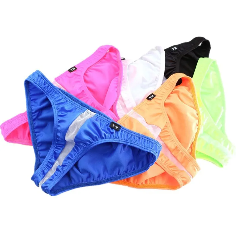Ice Silk Briefs for Men Mesh Panel Low Waist Sexy Sheer High Elastic Quick Dry Underwear
Ice Silk Briefs for Men Mesh Panel Low Waist Sexy Sheer High Elastic Quick Dry Underwear