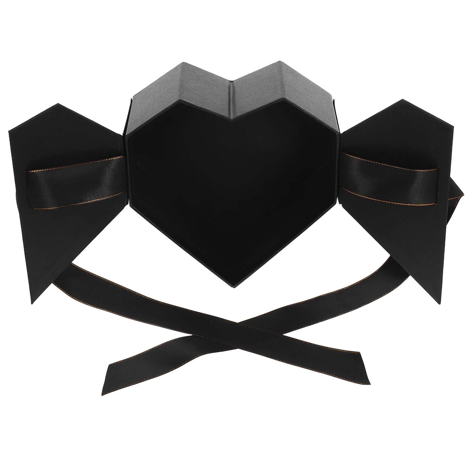 Delicate Heart-Shaped Present Box Premium Floral Gift Container Perfect for Valentine Birthday Anniversary Mother's Day in Black
Delicate Heart-Shaped Present Box Premium Floral Gift Container Perfect for Valentine Birthday Anniversary Mother's Day in Black