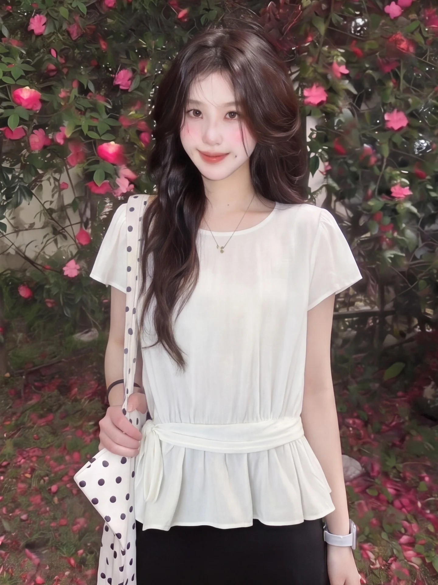 White Lightweight Breathable Waist-Cinching Short Sleeve Shirt Women Summer plus Size Loose Slimming Top Gathered Hem Casual ...
White Lightweight Breathable Waist-Cinching Short Sleeve Shirt Women Summer plus Size Loose Slimming Top Gathered Hem Casual ...