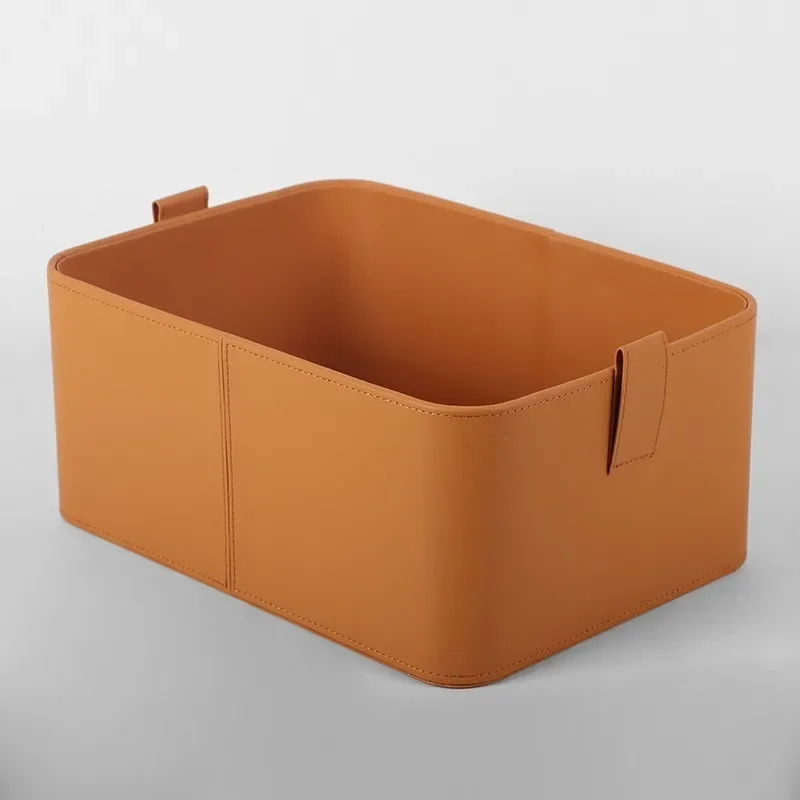 Leather Storage Box Clothes Organizer Boxes Wardrobe Accessory Organization Basket Luxury Organizing Baskets Organizer Furniture
Leather Storage Box Clothes Organizer Boxes Wardrobe Accessory Organization Basket Luxury Organizing Baskets Organizer Furniture