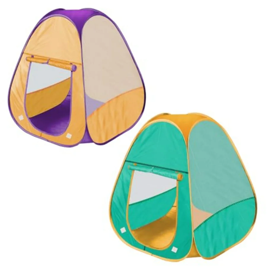 Play Tent 2 Pcs Pop Up Tent for Girls and Boys, Automatic Setup and Foldable Playhouse Castle Toys Outdoor and Indoor Green+Ora
Play Tent 2 Pcs Pop Up Tent for Girls and Boys, Automatic Setup and Foldable Playhouse Castle Toys Outdoor and Indoor Green+Ora