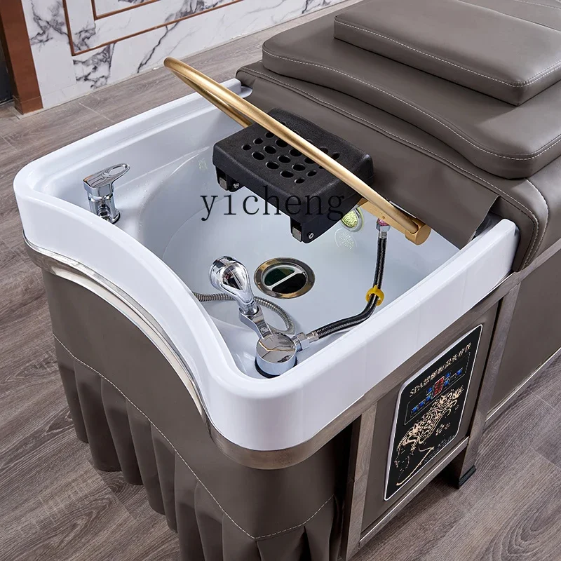 Shampoo Bed for Hair Salon and Beauty Salon, Stainless Steel
Shampoo Bed for Hair Salon and Beauty Salon, Stainless Steel