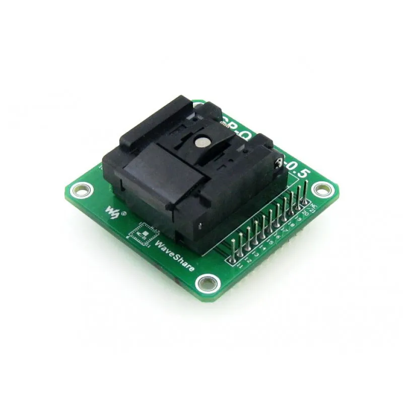 Waveshare GP-QFN20-0.5-B, Programmer Adapter
Waveshare GP-QFN20-0.5-B, Programmer Adapter