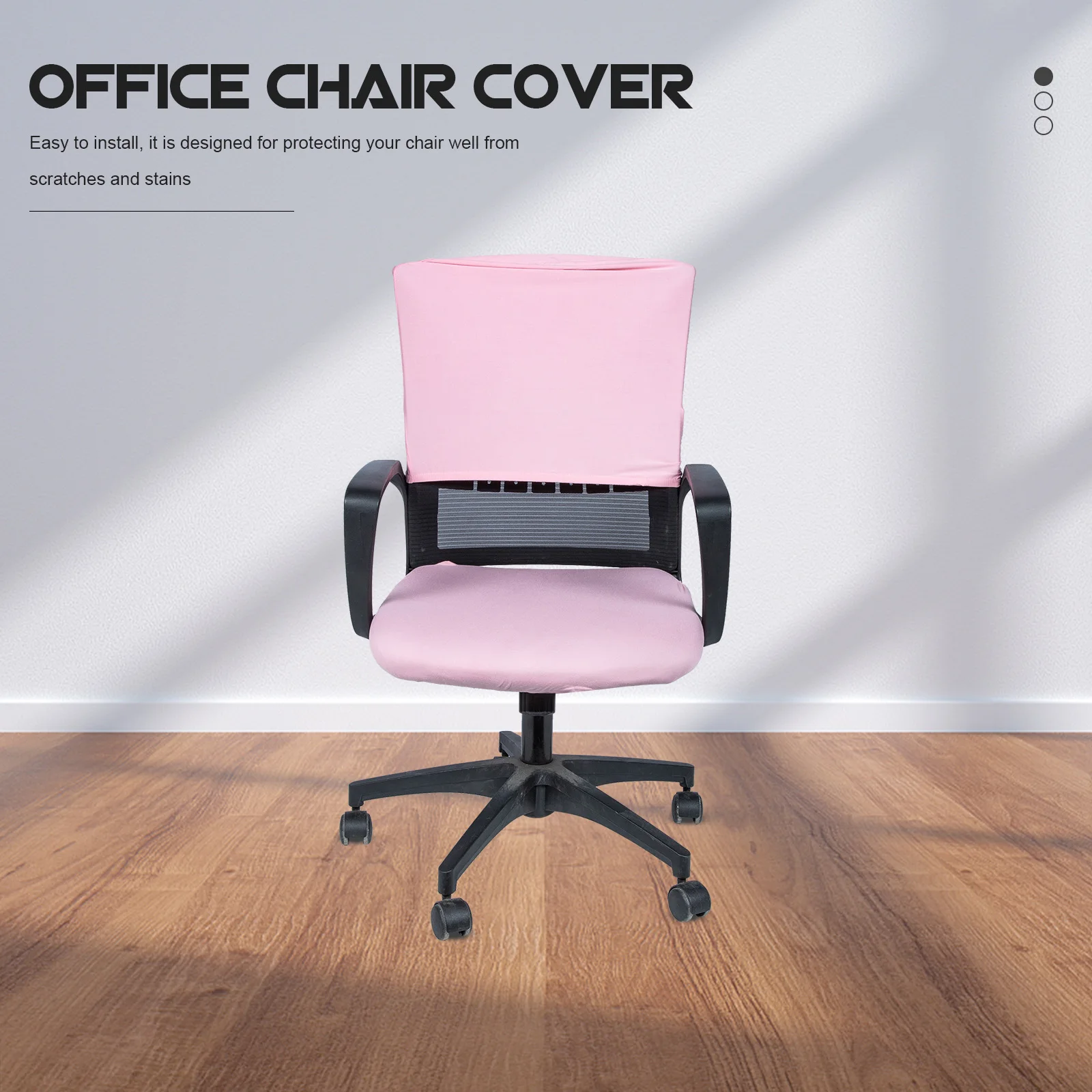 1 set 1 Set Stretch Chair Covers For Office Computer Chairs, Elastic Protector, Removable Washable Seat Back Cover Set
1 set 1 Set Stretch Chair Covers For Office Computer Chairs, Elastic Protector, Removable Washable Seat Back Cover Set