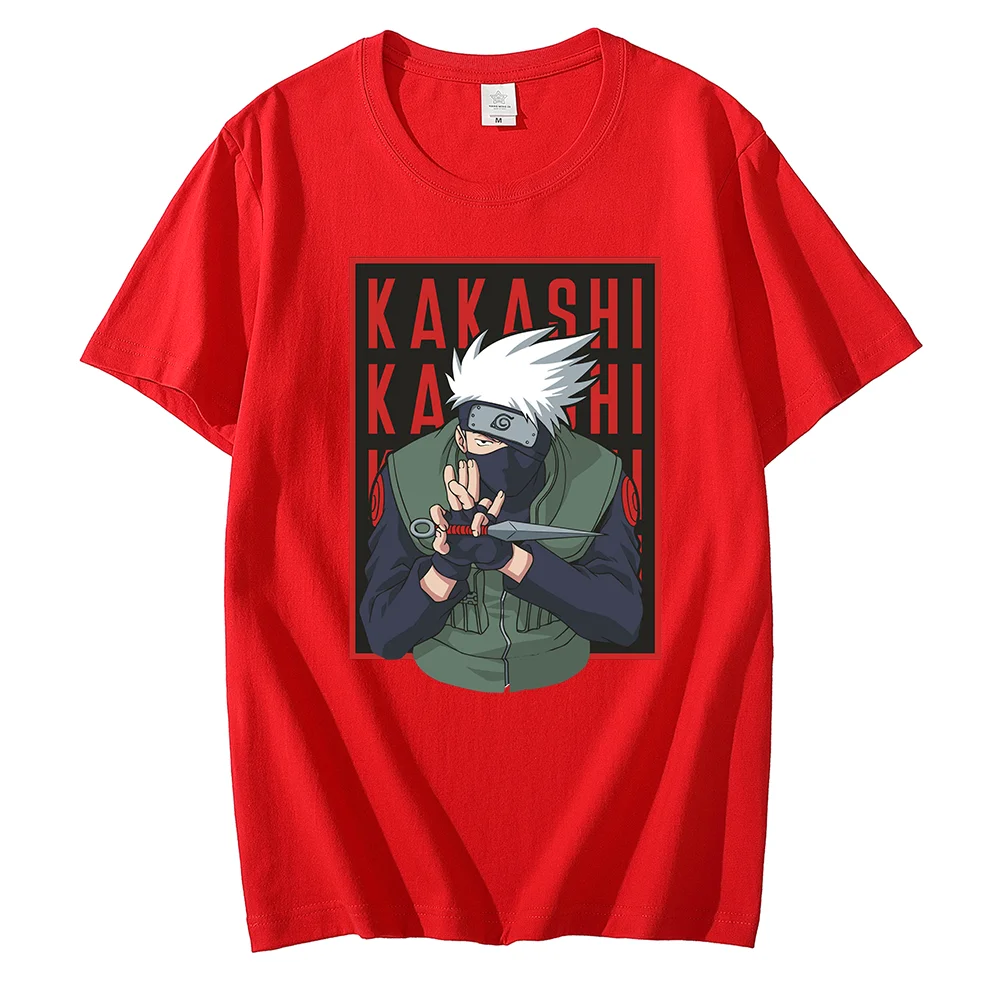 Футболка с рисунком из аниме футболка с Наруто Kakashi для мужчин и женщин, футболка для отдыха, спорта, улицы, студентов, пары
Футболка с рисунком из аниме футболка с Наруто Kakashi для мужчин и женщин, футболка для отдыха, спорта, улицы, студентов, пары