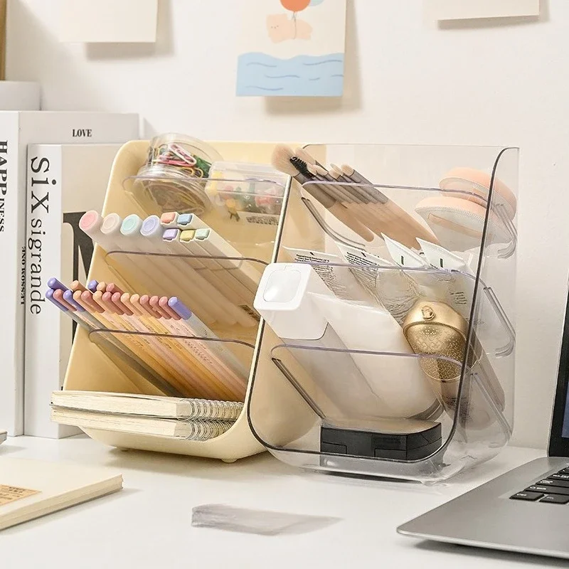 new Desktop Transparent Storage Box Finishing Box Skin Care Products Pen Holder Vanity Cas Rack Cylinder
new Desktop Transparent Storage Box Finishing Box Skin Care Products Pen Holder Vanity Cas Rack Cylinder
