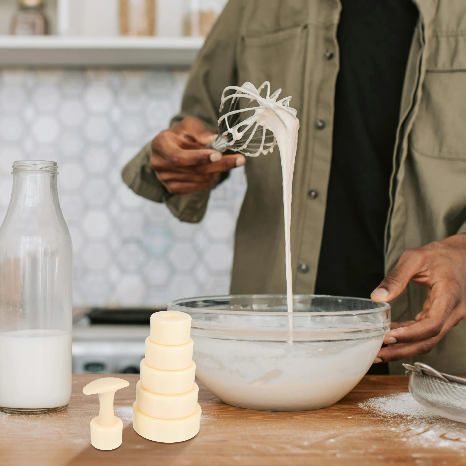 1Set Tart Shell Mold Set with Tamper Non-Stick Mini Tart Molds for Baking Desserts Hand Pie Crust Press Kitchen Baking Tools
1Set Tart Shell Mold Set with Tamper Non-Stick Mini Tart Molds for Baking Desserts Hand Pie Crust Press Kitchen Baking Tools