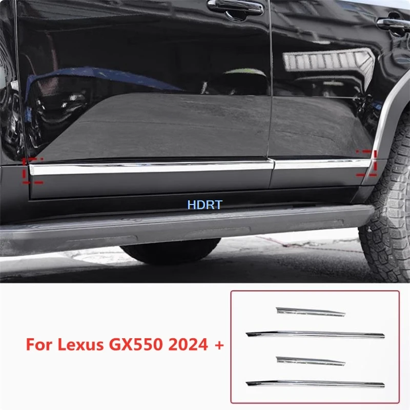 Exterior Sticker Side Door Strip Body Molding Skirt Edge Trim For Lexus GX550h GX550 2024 + Car Protector Decoration Accessories
Exterior Sticker Side Door Strip Body Molding Skirt Edge Trim For Lexus GX550h GX550 2024 + Car Protector Decoration Accessories