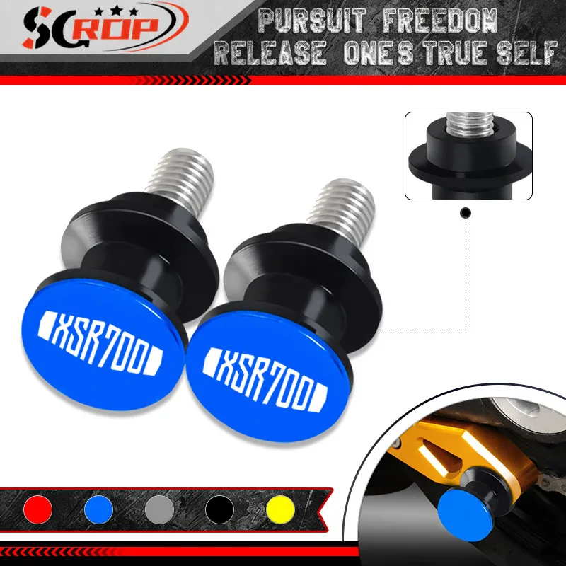 Hot Sale For XSR700 XSR900 2015-2024 Motorcycle Rear Swing Arm Stand Screws M6 Swingarm Spools Slider Protector xsr700 xsr900
Hot Sale For XSR700 XSR900 2015-2024 Motorcycle Rear Swing Arm Stand Screws M6 Swingarm Spools Slider Protector xsr700 xsr900