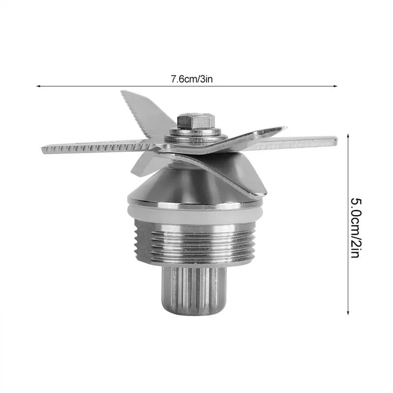 Stainless Steel Blender Blade Replacement, Mixing Cutting Knife Parts Fit for 5200 Series Juicer Blender
Stainless Steel Blender Blade Replacement, Mixing Cutting Knife Parts Fit for 5200 Series Juicer Blender