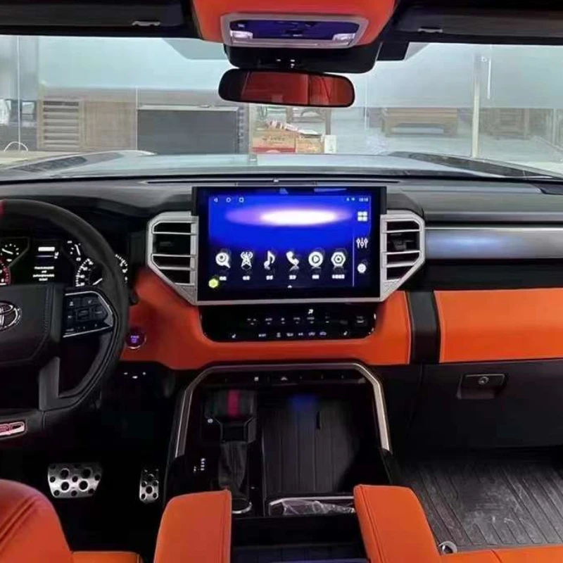 Для Toyota Tundra 2022-2023 Android мультимедийный DVD-плеер Carplay GPS навигация Сенсорный экран автомобильное радио
Для Toyota Tundra 2022-2023 Android мультимедийный DVD-плеер Carplay GPS навигация Сенсорный экран автомобильное радио