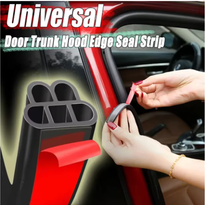 Car Seal Strip Auto Rubber Sealing Strips Universal Car Door Trunk Hood Edge Strip for Noise Insulation Sealant Protector Trim
Car Seal Strip Auto Rubber Sealing Strips Universal Car Door Trunk Hood Edge Strip for Noise Insulation Sealant Protector Trim