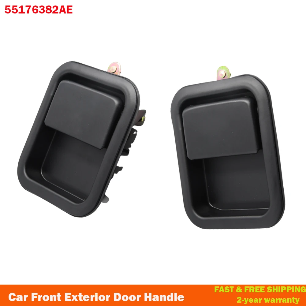 For 1987-2006 Jeep Wrangler TJ L YJ Metal Front Exterior Door Handle Set Full Door Type 55176382AE 55176383AE
For 1987-2006 Jeep Wrangler TJ L YJ Metal Front Exterior Door Handle Set Full Door Type 55176382AE 55176383AE