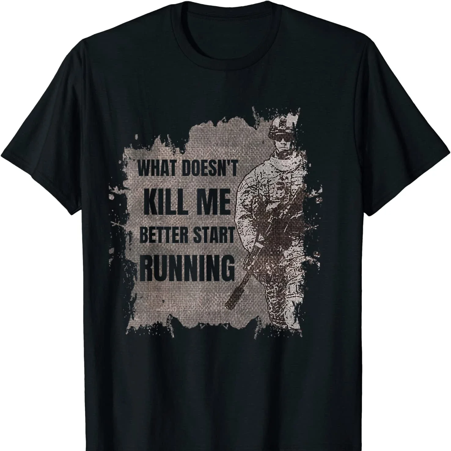 What Doesn't Kill Me Better Start Running T Shirt Short Sleeve Casual 100% Cotton O-Neck Summer Mens T-shirt Size S-3XL
What Doesn't Kill Me Better Start Running T Shirt Short Sleeve Casual 100% Cotton O-Neck Summer Mens T-shirt Size S-3XL