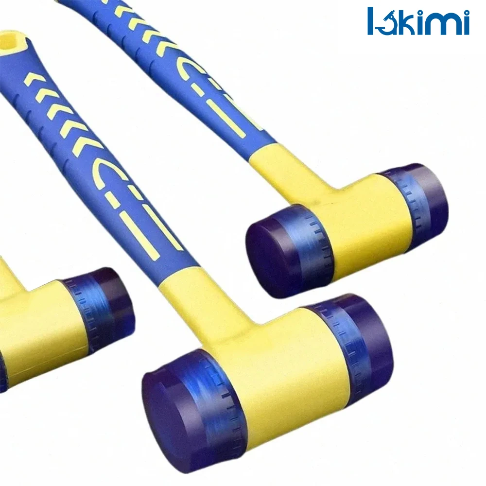 Installation Hammer Double-Headed with Insulation, Detachable Rubber Hammer featuring a 25mm to 45mm Head Rubber Handle LA-AA64
Installation Hammer Double-Headed with Insulation, Detachable Rubber Hammer featuring a 25mm to 45mm Head Rubber Handle LA-AA64