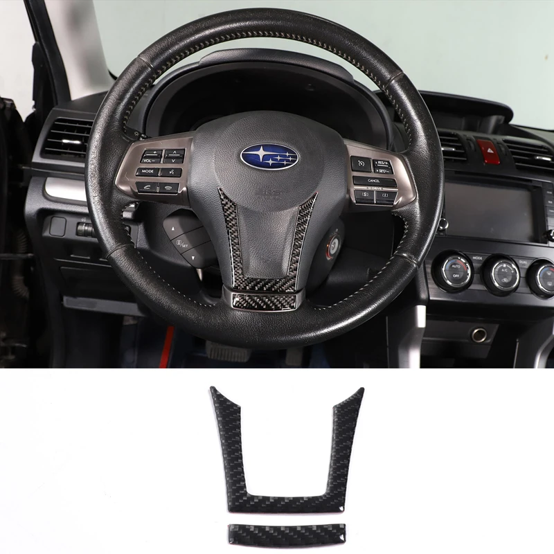 For Subaru Forester 2013-2018 Soft Carbon Fiber Car Steering Wheel Decoration Sticker Auto Interior Accessories 
For Subaru Forester 2013-2018 Soft Carbon Fiber Car Steering Wheel Decoration Sticker Auto Interior Accessories