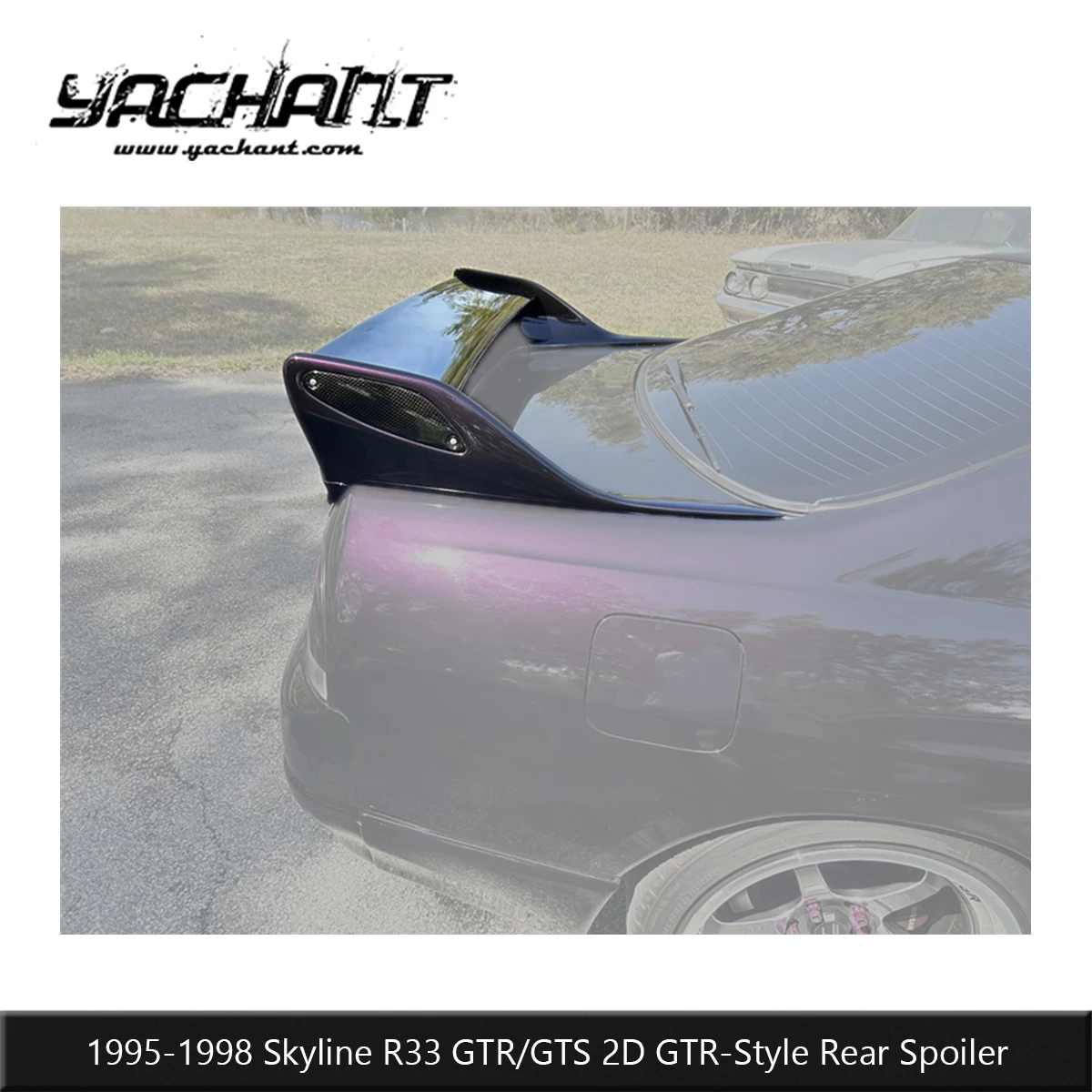 GTR-Style Rear Spoiler CF Blade with FRP Base Fit for 1995-1998 Skyline R33 GTR GTS Rear Wing
GTR-Style Rear Spoiler CF Blade with FRP Base Fit for 1995-1998 Skyline R33 GTR GTS Rear Wing