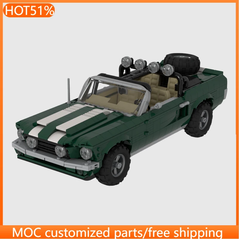 Конструктор 1883 детали: Модифицированный внедорожный спортивный автомобиль V8 (MOC), модульный конструктор, кирпичики для самостоятельной сборки, игрушка, подарок на Рождество
Конструктор 1883 детали: Модифицированный внедорожный спортивный автомобиль V8 (MOC), модульный конструктор, кирпичики для самостоятельной сборки, игрушка, подарок на Рождество