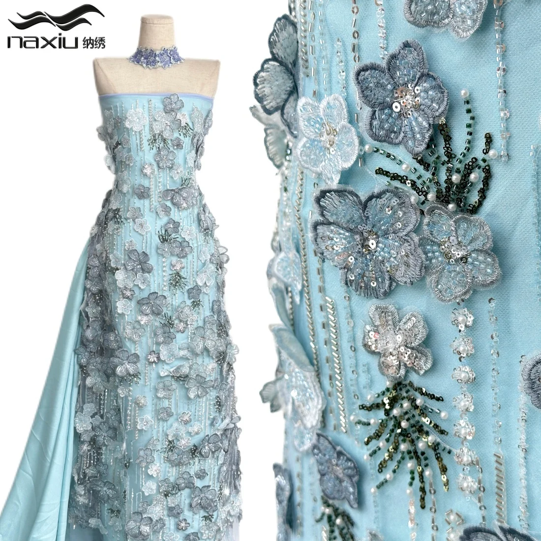 Madison 3d African Sequins Net Lace Fabric 2026 High Quality Groom Embroidery French Laces 5 Yards Nigerian For Sewing Dress
Madison 3d African Sequins Net Lace Fabric 2026 High Quality Groom Embroidery French Laces 5 Yards Nigerian For Sewing Dress