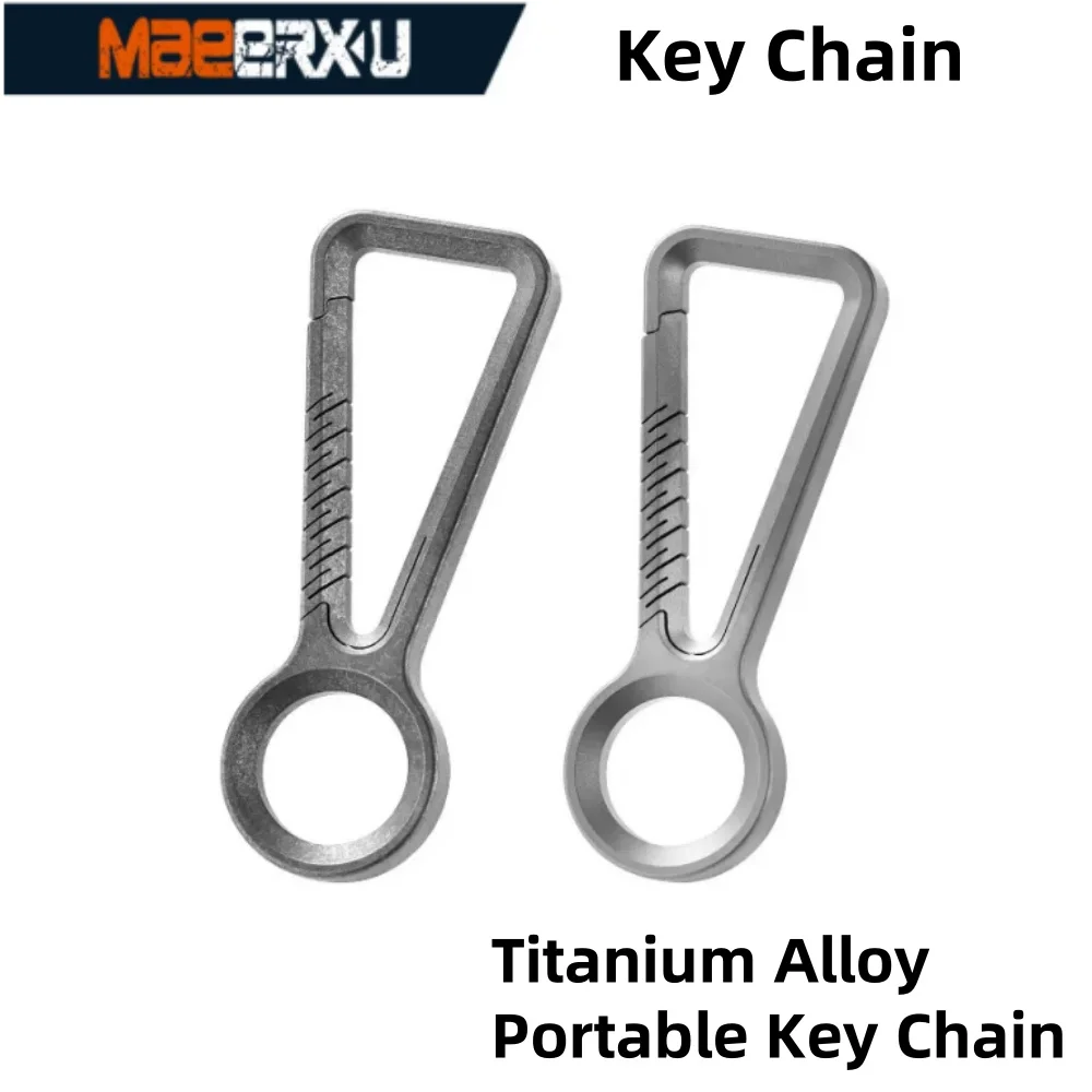 Maeerxu Titanium Alloy Car Key Chain Outdoor Key Chain Wood Spot for Camping Hiking EDC Keychain Clip
Maeerxu Titanium Alloy Car Key Chain Outdoor Key Chain Wood Spot for Camping Hiking EDC Keychain Clip