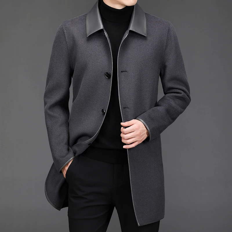 Men's Casual Wool trench coat 2024 new arrival winter jacket men fashion Woolen Coat Men Dress Jacket men full Size M-4XL
Men's Casual Wool trench coat 2024 new arrival winter jacket men fashion Woolen Coat Men Dress Jacket men full Size M-4XL