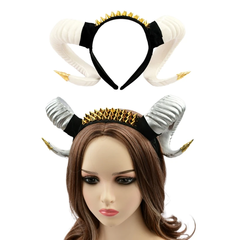 Goth Devil Horns Headband Children Headbands Halloween Party Adults Decorations NEW
Goth Devil Horns Headband Children Headbands Halloween Party Adults Decorations NEW