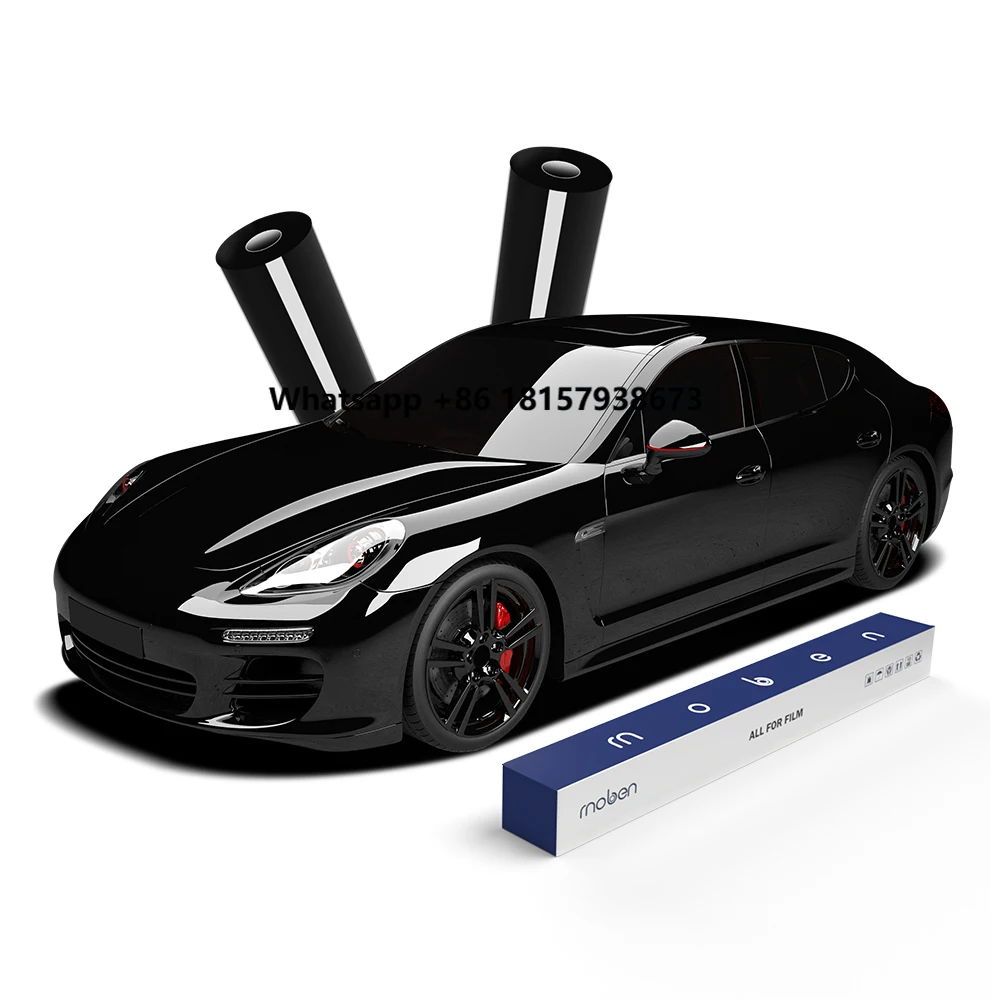 7.5mil Black TPU Glossy Car Paint Protective Films Self Healing Auto PPF Wrap Foils Anti Scratch Protection Films
7.5mil Black TPU Glossy Car Paint Protective Films Self Healing Auto PPF Wrap Foils Anti Scratch Protection Films