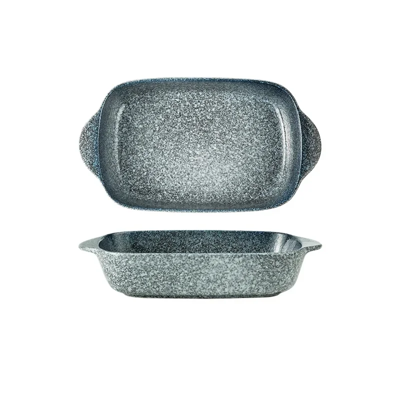 Binaural Baked Rice Plate Tray Creative Cheese Rice Western Fruit Salad Dumpling Plate Household
Binaural Baked Rice Plate Tray Creative Cheese Rice Western Fruit Salad Dumpling Plate Household