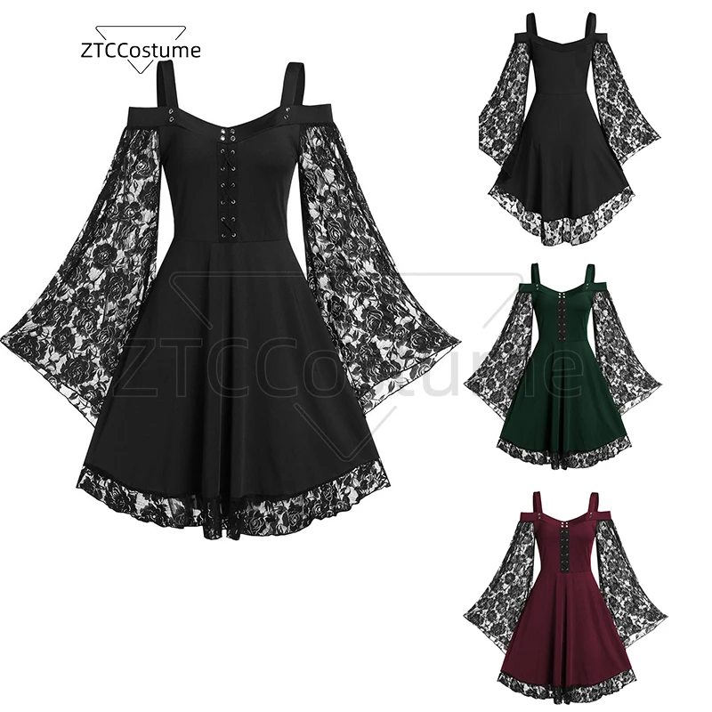 Женский средневековый костюм на Хэллоуин, средний возраст, Ренессанс, винтажное нерегулярное кружевное шифоновое платье принцессы, элегантные тонкие вечерние топы
Женский средневековый костюм на Хэллоуин, средний возраст, Ренессанс, винтажное нерегулярное кружевное шифоновое платье принцессы, элегантные тонкие вечерние топы