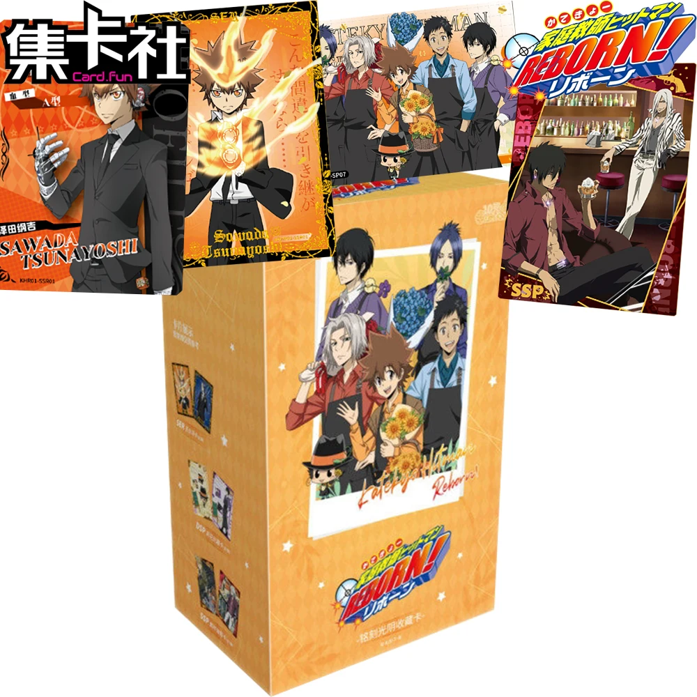 Official CARD.FUN Hitman Reborn Collection Cards Engraved Time Series Anime Exquisite Character Creative Cards Birthday Gifts
Official CARD.FUN Hitman Reborn Collection Cards Engraved Time Series Anime Exquisite Character Creative Cards Birthday Gifts