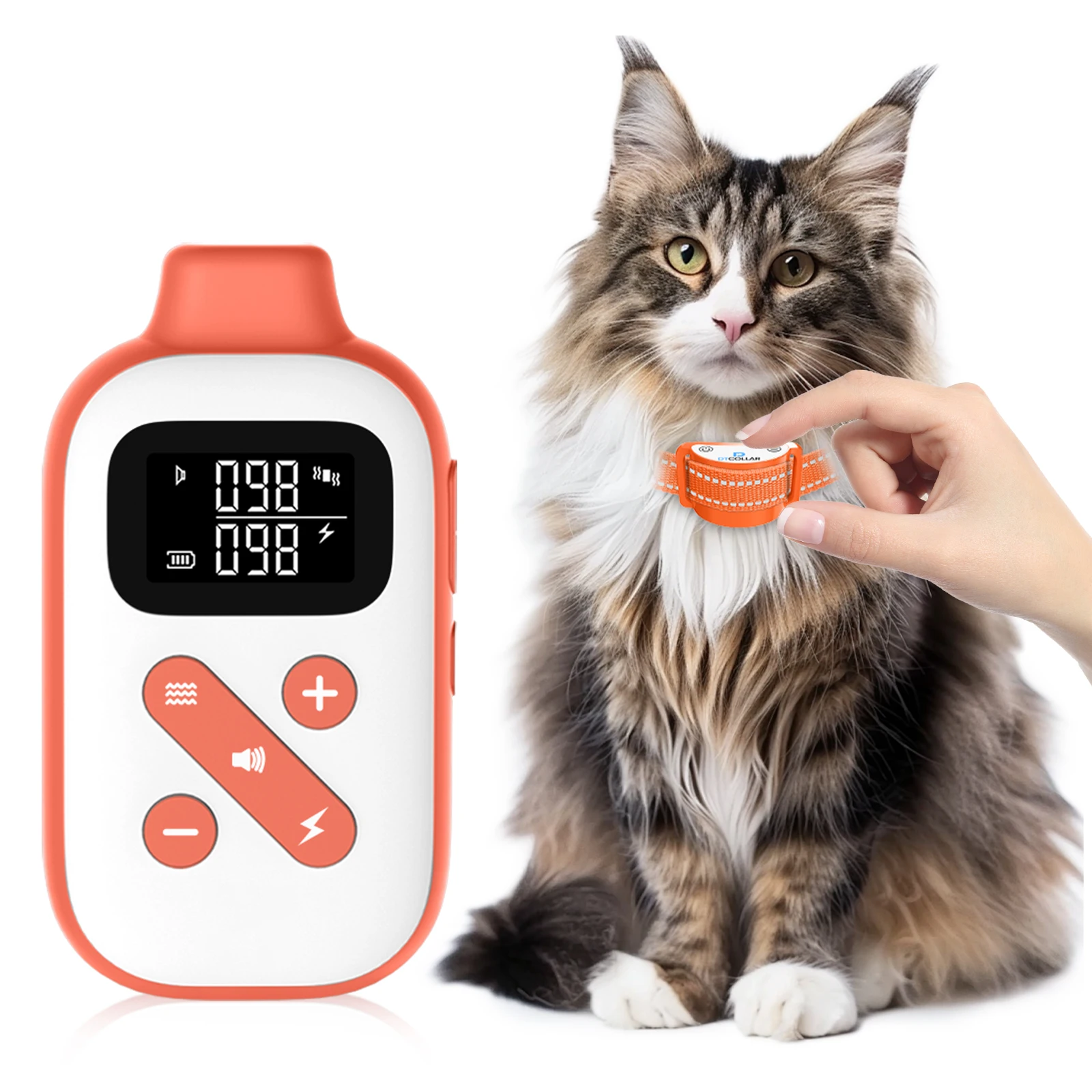 1000m Range Ultra-Small Cat Training Collar with Remote Pocket-Sized Rechargeable Cat Collar with Vibration Shock and Beep Modes
1000m Range Ultra-Small Cat Training Collar with Remote Pocket-Sized Rechargeable Cat Collar with Vibration Shock and Beep Modes