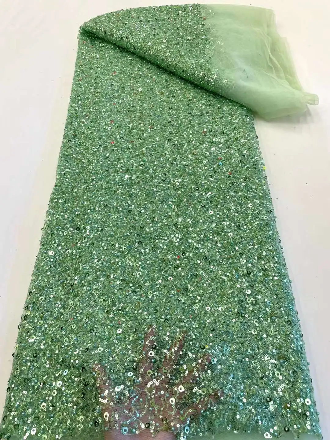 Luxury French Sequin Embroidery Lace Fabric Dubai Sewing High Quality Tulle Lace African Lace Fabric 2023 For Dress
Luxury French Sequin Embroidery Lace Fabric Dubai Sewing High Quality Tulle Lace African Lace Fabric 2023 For Dress