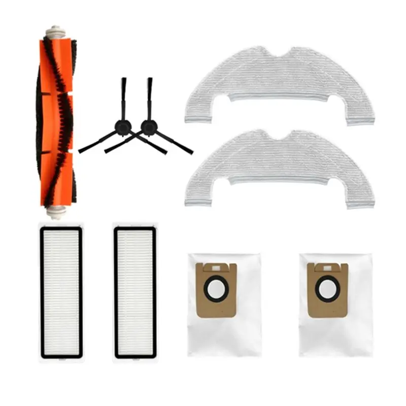 HRBAJ-For Dreame Bot L10 Plus / Z10 Pro / D10 PLUS Vacuum Cleaner Main Brush Side Brush HEPA Filter Mop Cloth Dust Bag Parts
HRBAJ-For Dreame Bot L10 Plus / Z10 Pro / D10 PLUS Vacuum Cleaner Main Brush Side Brush HEPA Filter Mop Cloth Dust Bag Parts