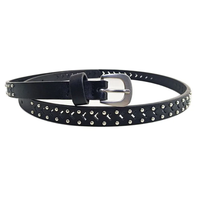 New Fashionable and Cool Rivet Punching Lady Belt with Adjustable Size Matching Dress Versatile Lady Belt designer belts women
New Fashionable and Cool Rivet Punching Lady Belt with Adjustable Size Matching Dress Versatile Lady Belt designer belts women