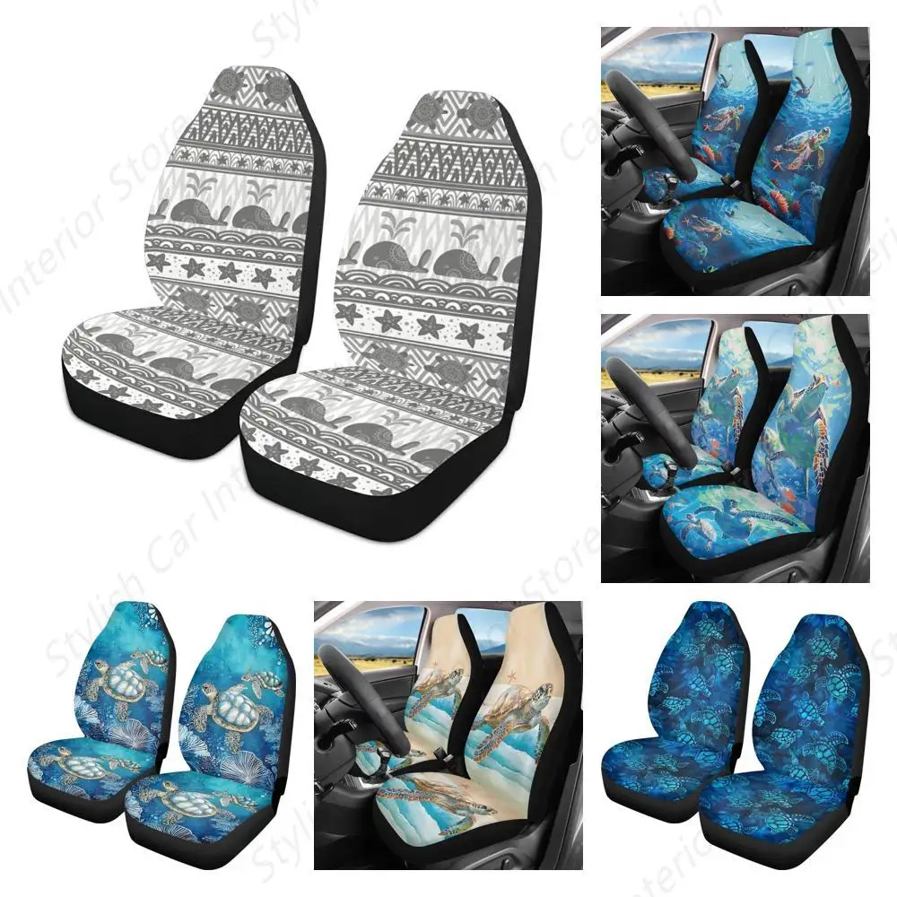 Grey Underwater Mandala Whales Starfish and Sea Turtles Stripes 2PC Front Car Seat Covers Set Universal Fit for Vehicle Sedan
Grey Underwater Mandala Whales Starfish and Sea Turtles Stripes 2PC Front Car Seat Covers Set Universal Fit for Vehicle Sedan