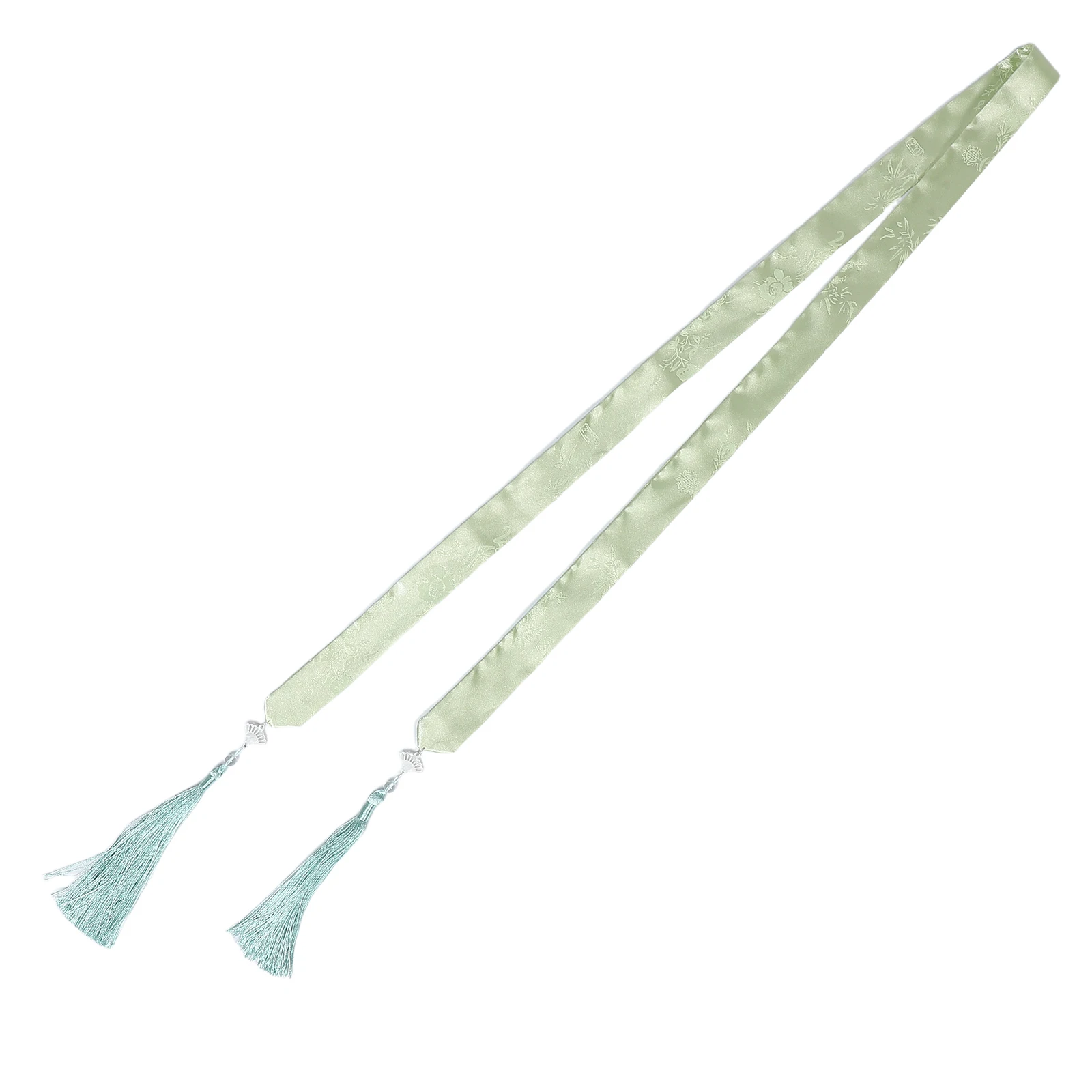 Elegant Hanfu Hairband Light Green Bamboo Chrysanthemum Design Long Ribbon Hair Jewelry Women Vintage Tassel Tie Chinese
Elegant Hanfu Hairband Light Green Bamboo Chrysanthemum Design Long Ribbon Hair Jewelry Women Vintage Tassel Tie Chinese