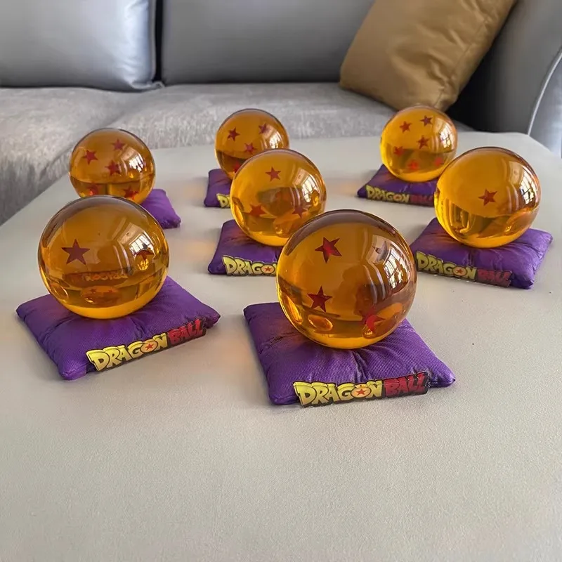 Dragon Ball Z Anime Figure 7 Stars Crystal Ball Luminous Base 7.6cm Resin Cosplay Props Model Collectible Desktop Birthday Gifts
Dragon Ball Z Anime Figure 7 Stars Crystal Ball Luminous Base 7.6cm Resin Cosplay Props Model Collectible Desktop Birthday Gifts